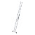 MUNK Günzburger Schiebeleiter mit Traverse / 2x11 Sprossen