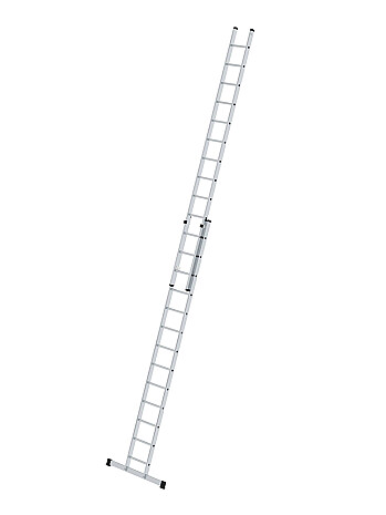 MUNK Günzburger Schiebeleiter mit Traverse / 2x13 Sprossen