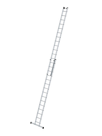 MUNK Günzburger Schiebeleiter mit Traverse / 2x15 Sprossen