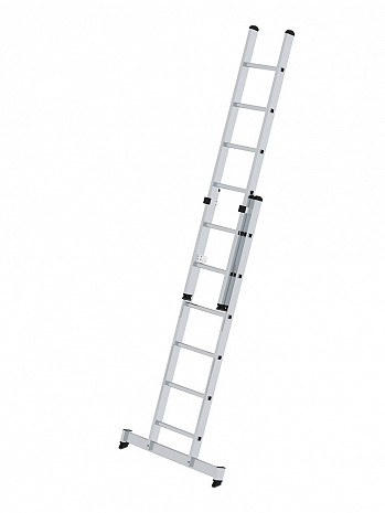 MUNK Günzburger Schiebeleiter mit nivello-Traverse / 2x6 Sprossen