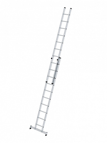 MUNK Günzburger Schiebeleiter mit nivello-Traverse / 2x10 Sprossen
