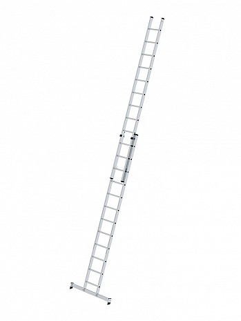 MUNK Günzburger Schiebeleiter mit nivello-Traverse / 2x12 Sprossen