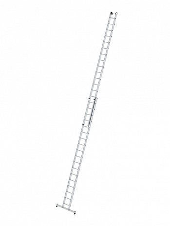 MUNK Günzburger Schiebeleiter mit nivello-Traverse / 2x18 Sprossen