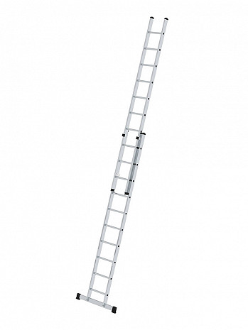 MUNK Günzburger Schiebeleiter mit Traverse / 2x10 Sprossen