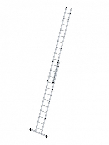 MUNK Günzburger Schiebeleiter mit Traverse / 2x12 Sprossen