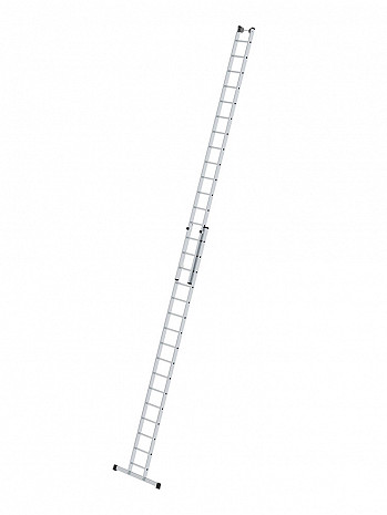 MUNK Günzburger Schiebeleiter mit Traverse / 2x16 Sprossen