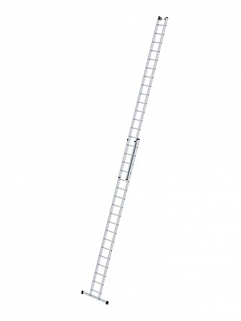 MUNK Günzburger Schiebeleiter mit Traverse / 2x18 Sprossen