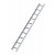 MUNK Günzburger Dachleiter Alu natur / Länge: 2,80 m / 10 Sprossen