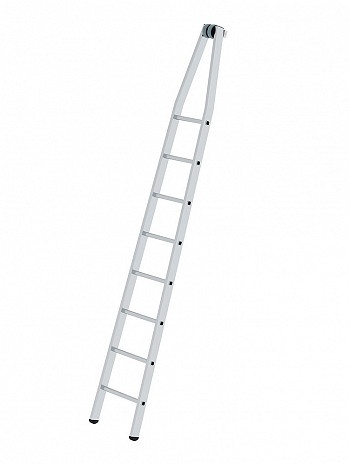 MUNK Günzburger Sprossen-Glasreinigerleiter Oberteil / 8 Sprossen