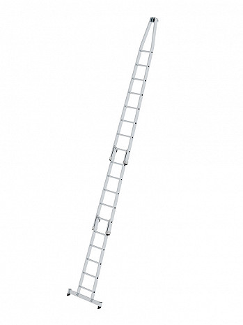 MUNK Günzburger Sprossen-Glasreinigerleiter 3-teiliger Satz / 18 Sprossen