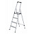 MUNK Günzburger Stufen-Stehleiter ML 4 Stufen