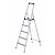 MUNK Günzburger Stufen-Stehleiter ML 5 Stufen