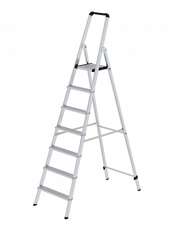 MUNK Günzburger Stufen-Stehleiter ML 7 Stufen