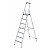 MUNK Günzburger Stufen-Stehleiter ML 7 Stufen
