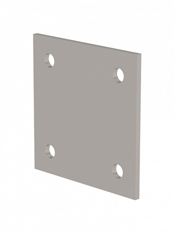 MUNK Günzburger Erweiterungspodest / Fläche: 800 x 800 mm / Material: Stahl verzinkt