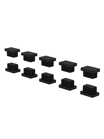 MUNK Günzburger Endkappe für Rückenschutzstrebe / Material: Kunststoff / 10er-Set