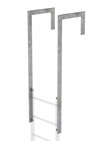 MUNK Günzburger Ausstiegsholm abgewinkelt / Material: Stahl verzinkt