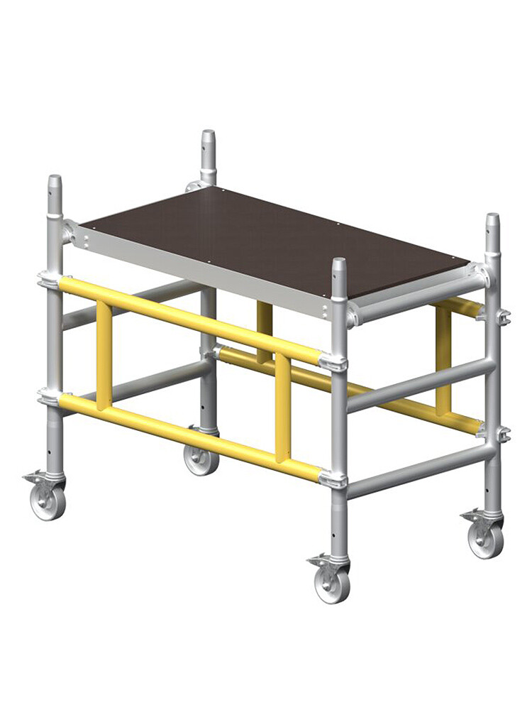 MUNK Günzburger Montageplattform, fahrbar | AH 2,97 m