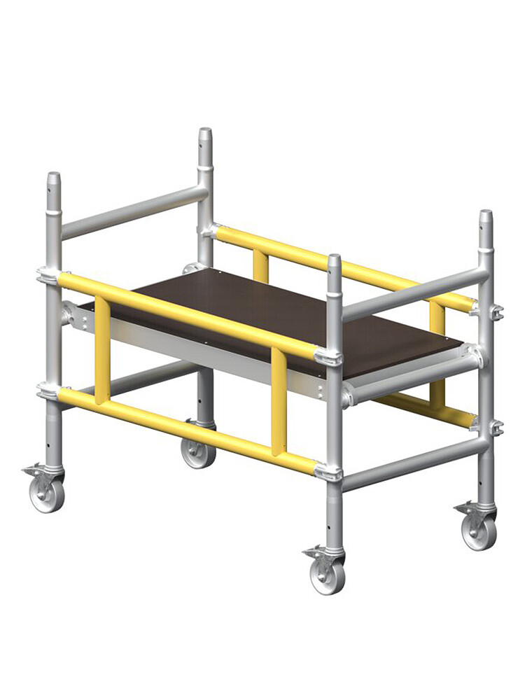 MUNK Günzburger Montageplattform, fahrbar | AH 2,97 m