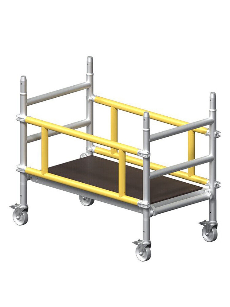 MUNK Günzburger Montageplattform, fahrbar | AH 2,97 m