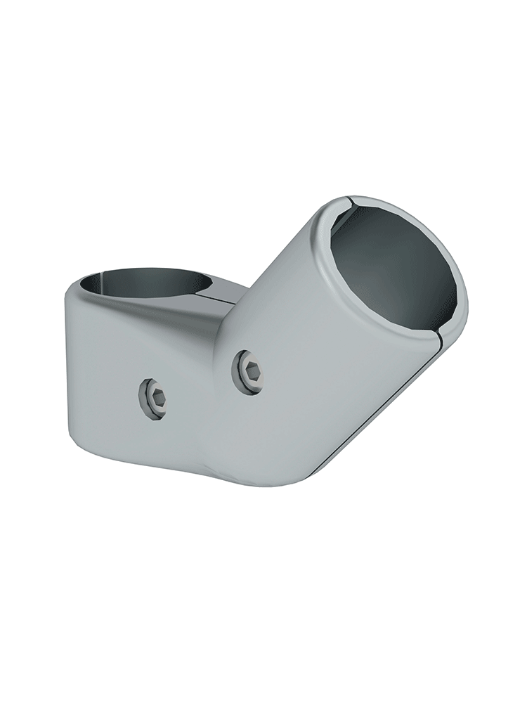 MUNK Günzburger Systemgeländer - Rohrverbinder Geländerverbinder 45°