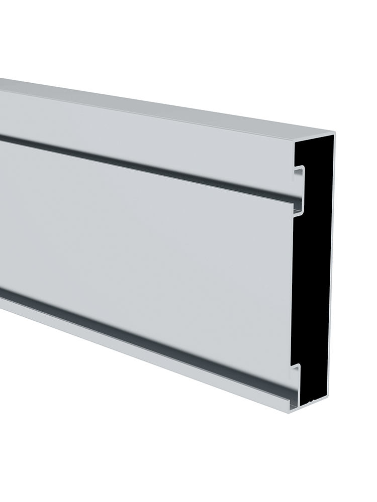 MUNK Günzburger Systemgeländer - Fußleiste Länge 3,50 m