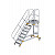 MUNK Günzburger Plattformtreppe 45 Grad, fahrbar - 8 Stufen / Stufenbreite: 0,60 m