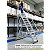 MUNK Günzburger Plattformtreppe 60 Grad, fahrbar - 14 Stufen / Stufenbreite: 0,60 m