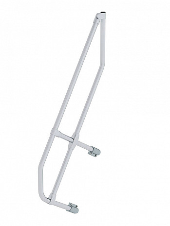 MUNK Günzburger zweiter Handlauf - passend für Treppe mit 4 Stufen / Neigung: 60 Grad