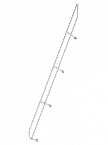 MUNK Günzburger zweiter Handlauf - passend für Treppe mit 16 Stufen / Neigung: 60 Grad