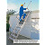 MUNK Günzburger Treppe 60 Grad mit einseitigem Handlauf - 9 Stufen / Stufenbreite: 0,60 m