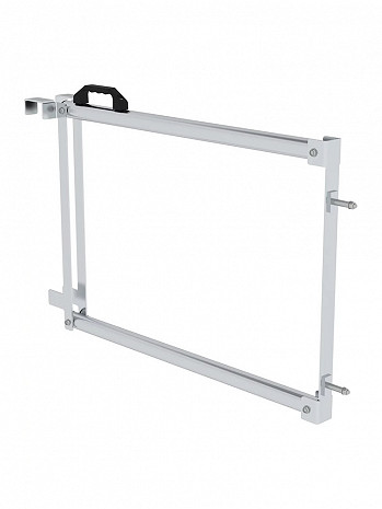 MUNK Günzburger Sicherungsschranke mit Knieleiste - passend für Plattformbreite 0,80 m