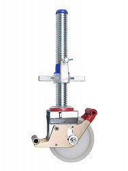 HYMER Lenkrolle mit Spindel Ø 150 mm, höhenverstellbar HYMER Lenkrolle mit Spindel Ø 150 mm, höhenverstellbar