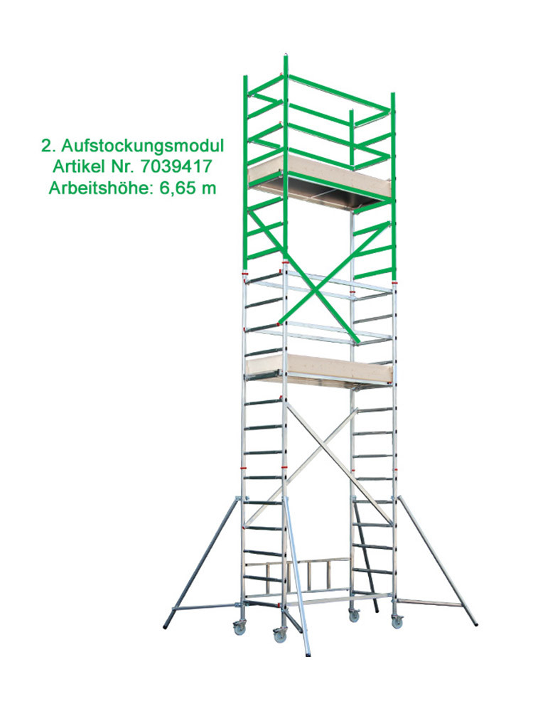 HYMER Rollgerüst Alu-Pro Concept 2. Aufstockung