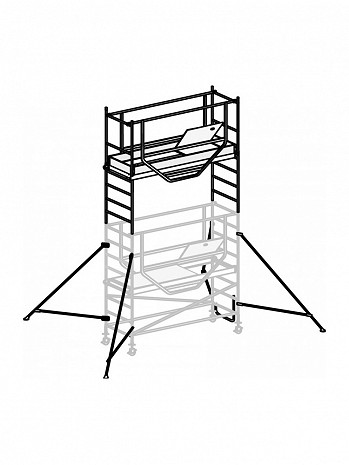 HYMER Fahrgerüst 7070 2. Aufstockung 707015