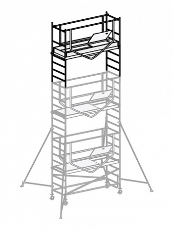 HYMER Fahrgerüst 7070 3. Aufstockung 707017
