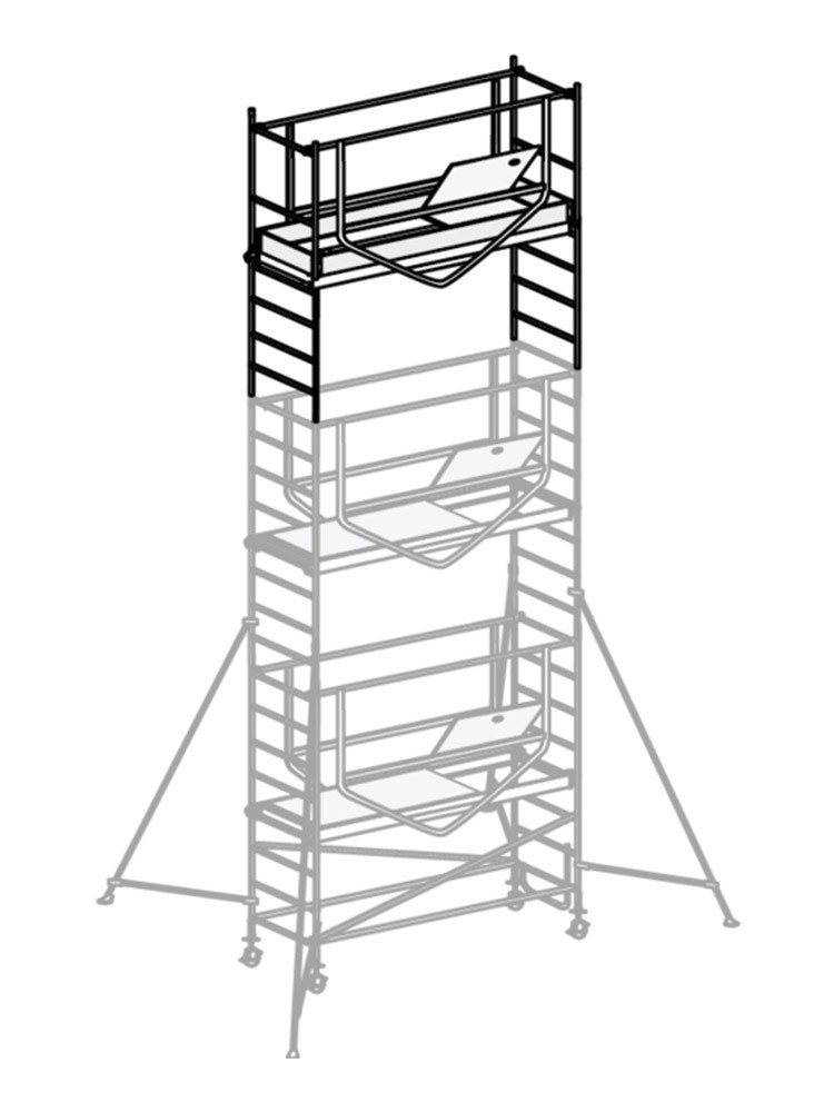 HYMER Fahrgerüst 7070 3. Aufstockung 707017