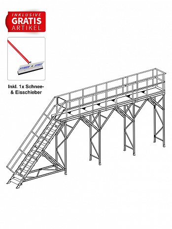HYMER Enteisungsbühne ARCTICA  | Plattformlänge 7,00 m inkl. gratis Eis- und Schneeschieber