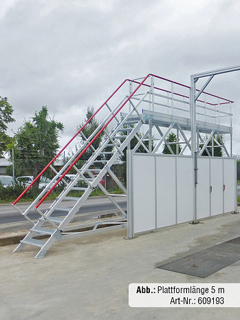 HYMER Enteisungsbühne ARCTICA  | Plattformlänge 7,00 m inkl. gratis Eis- und Schneeschieber