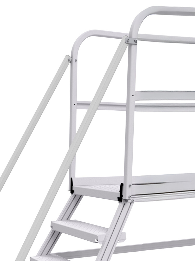 HYMER Handlauf für Podesttreppen mit 6+7 Stufen