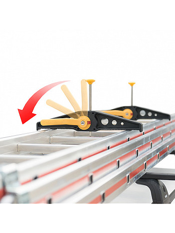 HYMER Leiterhalterset für Dachträger