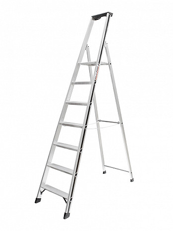 HYMER Stehleiter Alu-Pro 70026 / 7 Stufen