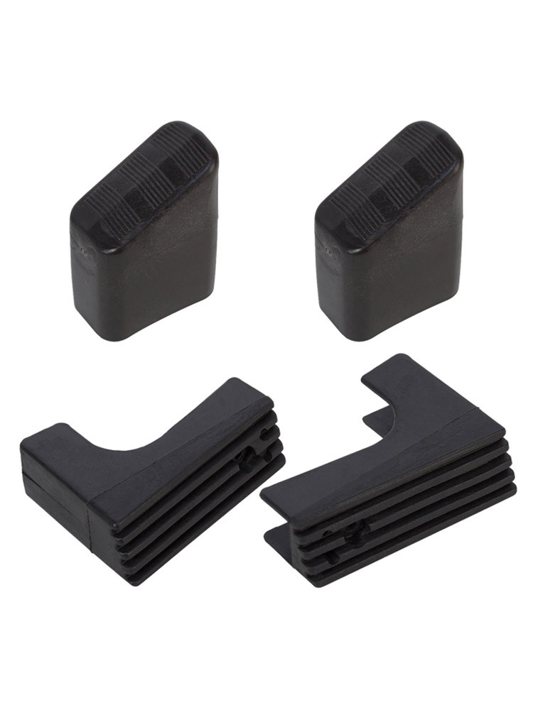 Hailo Fuß-Set (4 Stück) Stütz- & Steigholm, Farbe: schwarz 9913111