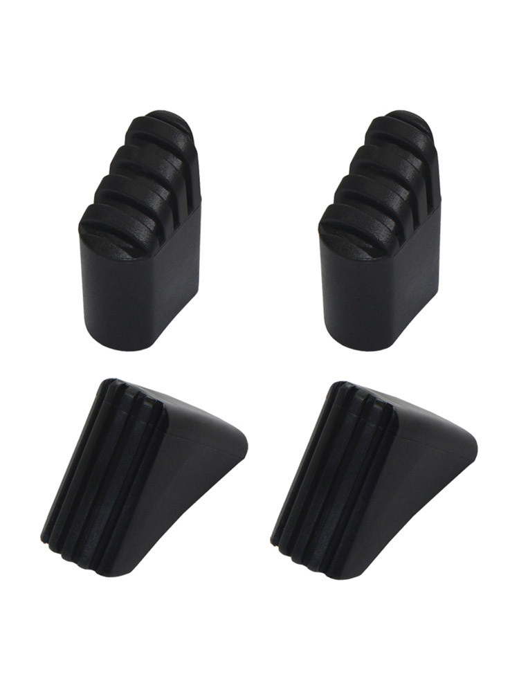 Hailo Fuß-Set (4 Stück) Stütz- & Steigholm, Farbe schwarz