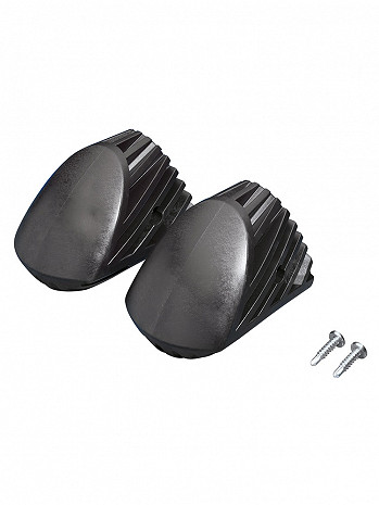 Hailo Set Tatzenfuß (2 Stück), Farbe: schwarz