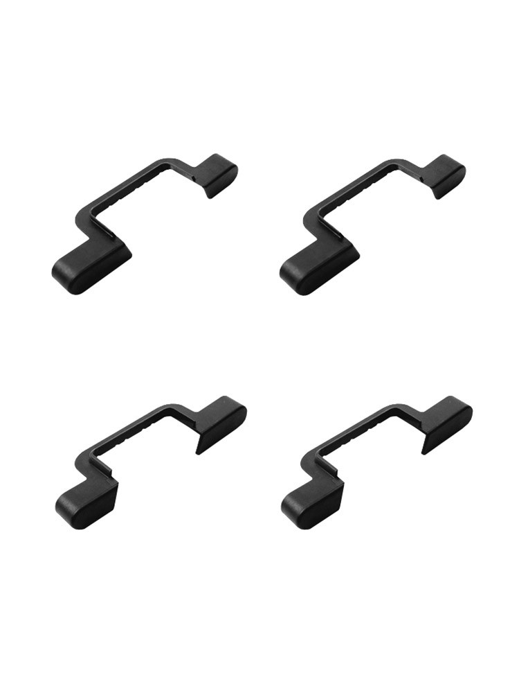 Hailo Set Stufenseitenteile (4 Stück), Farbe: schwarz 9915411