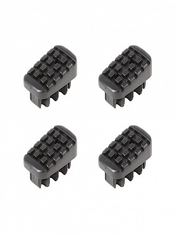 Hailo Fuß-Set (4 Stück) Stütz- & Steigholm, Farbe: schwarz 9915711