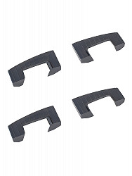 Hailo Set Stufenseitenteile (4 Stück), Farbe: dunkelgrau Hailo Set Stufenseitenteile (4 Stück), Farbe: dunkelgrau