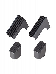 Hailo Fuß-Set (4 Stück) Stütz- & Steigholm, Farbe: schwarz 9923501 Hailo Fuß-Set (4 Stück) Stütz- & Steigholm, Farbe: schwarz 9923501