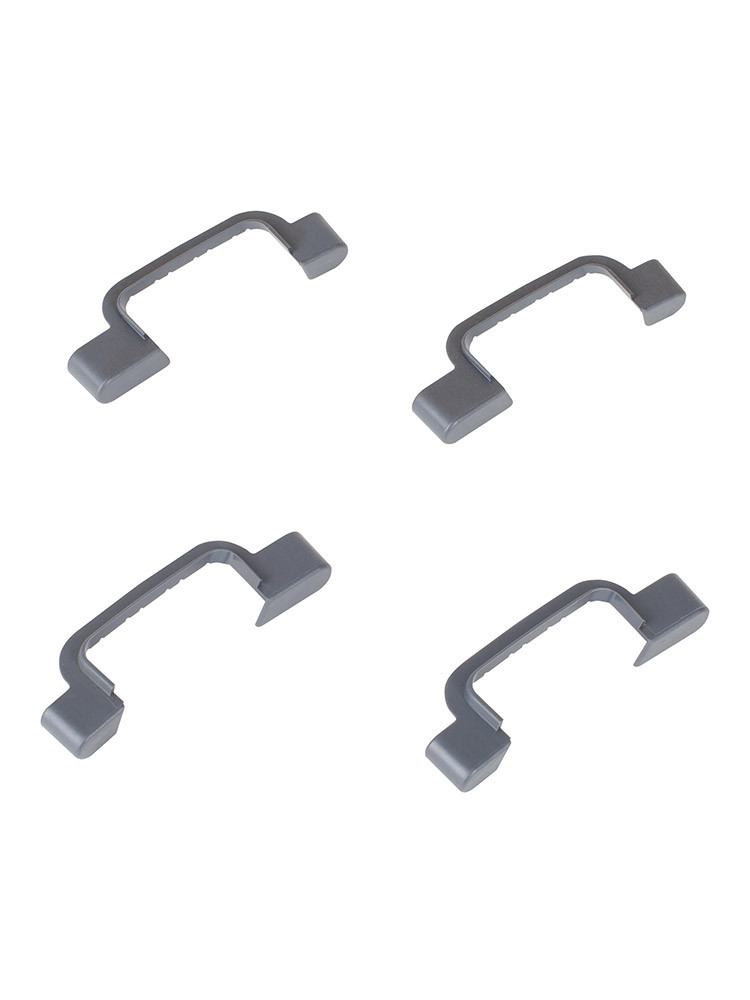 Hailo Set Stufenseitenteile (4 Stück), Farbe: grau 9969001